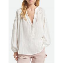 Vanessa Bruno - Ruimvallende blouse van viscose en katoen - 36 Maat - Wit