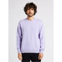 Colorful Standard - Regular-fit - merinowollen trui met ronde hals - M Maat - Paars