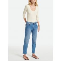 Vanessa Bruno - Vaquero mom fit de mezcla de algodón desteñido - Talla 34 - Azul