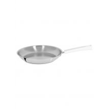 Cristel - Poêle inox mutine fixe - Taille 24 cm - Blanc