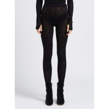 Mes Demoiselles - Legging en pointelle stretch - 0 Maat - Zwart