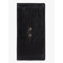 Maradji - Porte passeport en cuir - Taille Unique - Noir
