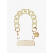 La Coque Francaise - Chaine bijoux courte à maillons - Taille Unique - Beige