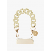 La Coque Francaise - Korte ketting met sierschakeltjes - Een Maat - Beige