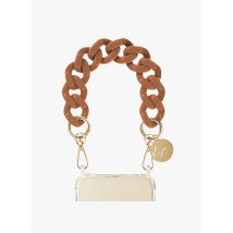 La Coque Francaise - Chaine bijoux courte à maillons - Taille Unique - Marron
