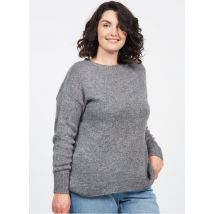 Persona By Marina Rinaldi - Jersey con cuello redondo - Talla XL - Gris