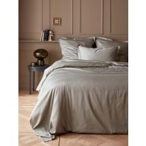 Cyrillus - Housse de couette satin de coton - Taille 200x200 cm - Vert