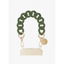 La Coque Francaise - Chaine bijoux courte à maillons - Taille Unique - Kaki