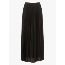Max&co. - Falda larga plisada con hilos metalizados - Talla S - Negro