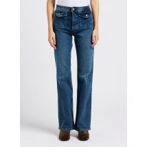 Reiko - Jean flare en coton mélangé - Taille 24 - Bleu