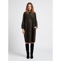 See U Soon - Robe midi ample à col rond - Taille 2 - Vert