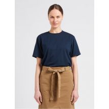 Colorful Standard - T-shirt van biokatoen met ronde hals - L Maat - Blauw