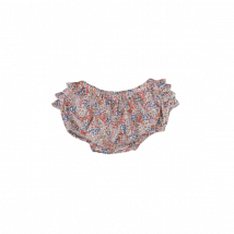 Petite Lucette - Braguita bloomer de vichy de mezcla de algodón - Talla 12M - Multicolor