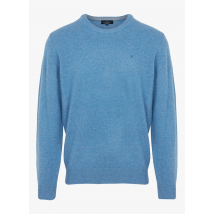 Hackett - Wollen trui met ronde hals - L Maat - Blauw