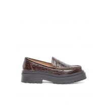 M. Moustache - Mocassins - Taille 40 - Marron