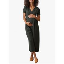 Boob - Jumpsuit met v-hals biokatoenblend - L Maat - Groen