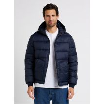 Schott - Donsjack met opstaande kraag - XL Maat - Blauw