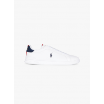 Polo Ralph Lauren - Lage sneakers van leer - 44 Maat - Wit