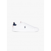 Polo Ralph Lauren - Lage sneakers van leer - 44 Maat - Wit