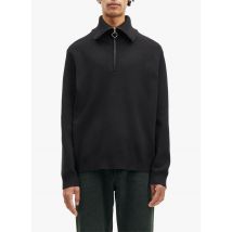 Samsoe Samsoe - Trui met schipperskraag - S Maat - Zwart