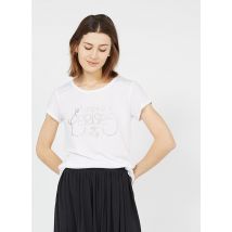Le Temps Des Cerises - Rundhals-t-shirt aus jersey mit siebdruck - Größe S - Weiß