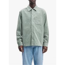Samsoe Samsoe - Hemdjacke aus bio-baumwolle mit klassischem kragen - Größe M - Grün