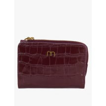 Nat & Nin - Leren portefeuille - Een Maat - Rood