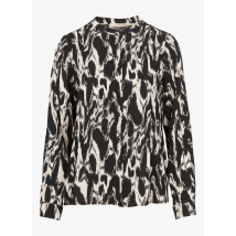 La Fee Maraboutee - Blouse met maokraag en print - 36 Maat - Multikleurig