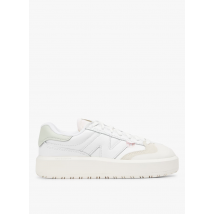 New Balance - Baskets basses en cuir mélangé - Größe 385 - Weiß