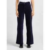 Nice Things - Pantalon boot-cut velours côtelé en coton mélangé - Taille XS - Bleu