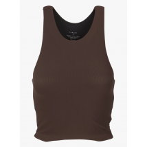 Varley - Sujetador de canalé - Talla L - Marrón