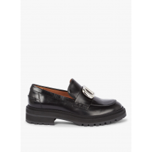 Billi Bi - Leren loafers met profielzool - 40 Maat - Zwart
