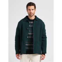 Closed - Chaqueta de mezcla de lana con cuello clásico - Talla M - Verde