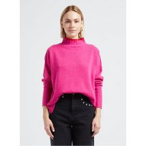 Bella Jones - Rechte - wollen trui met opstaande kraag - 2 Maat - Wit