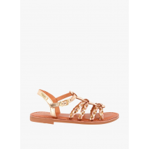 Les Tropeziennes Par M.belarbi - Gevlochten - glanzende leren sandalen - 28 Maat - Goudkleurige