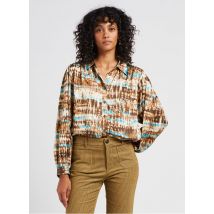 See U Soon - Blouse met klassieke kraag en print - 0 Maat - Multikleurig