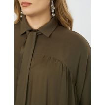 Mat Fashion - Kurzes hemdkleid mit gürtel - Größe 46 - Khaki