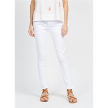 Acquaverde - Rechte jeans katoenblend - 31 Maat - Wit