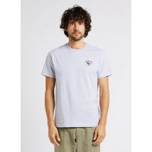 Maison Labiche - Camiseta de cuello redondo de algodón orgánico - Talla S - Gris