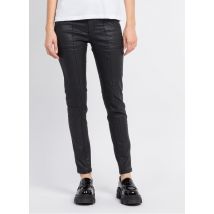 One Step - Pantalón slim de mezcla de algodón - Talla 42 - Negro