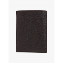 Le Tanneur - Brieftasche aus genarbtem vachetteleder mit reißverschluss - Einheitsgröße - Schwarz
