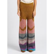 Mes Demoiselles - Rechte broek van wolmix - 1 Maat - Multikleurig