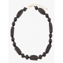 Feeka - Halskette mit geometrischen perlen - Einheitsgröße - Schwarz
