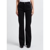 Reiko - Flared-jeans mit hohem bund aus baumwolle - Größe 32 - Schwarz