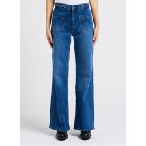 Reiko - Jeans met wijde pijpen katoenblend - 27 Maat - Blauw