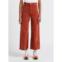 Billabong - Pantalon droit en velours côtelé de coton - Taille 29 - Marron