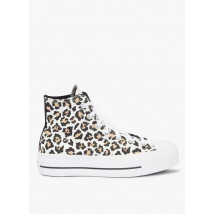 Converse - Hoge - stoffen sneakers met print - 37 Maat - Wit