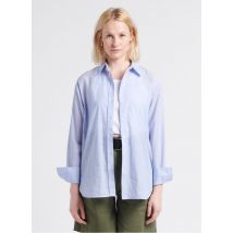 Sud Express - Baumwollhemd mit klassischem kragen - Größe M - Blau