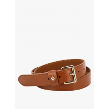Herbert Frere Soeur - Gürtel aus glattleder - Größe 90 - Braun