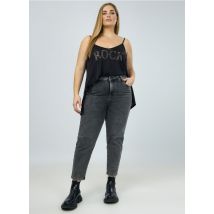Mat Fashion - Mom-jeans katoenblend - 50 Maat - Zwart